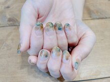 アトリエ ツメ(atelier TsuMe)/ニュアンス/水彩風アート/透明感