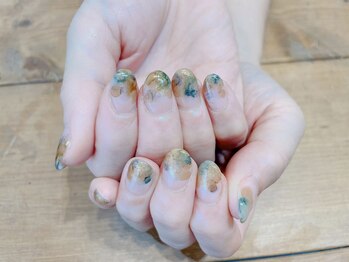 アトリエ ツメ(atelier TsuMe)/ニュアンス/水彩風アート/透明感