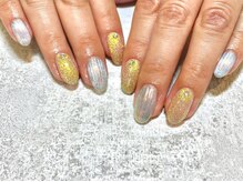 レアレアネイル(Lealeanail)/【パラジェル】バカラネイル