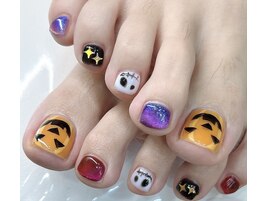 ハロウィンネイル★吉田担当