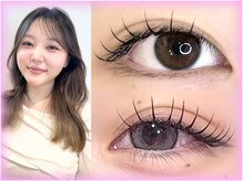 yuhi/束感のあるまつ毛エクステが可愛いと好評♪クールEYEや垂れ目EYEもお任せ！