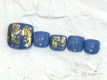 ネイルメゾン 池袋店(NAIL MAISON)/ゴールドホイルネイル¥9000