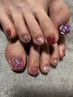 ｜FOOT｜美爪ケア付__half design(10本中5本目)
