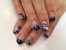 ネイルケアサロンエルミタージュ/手描きハロウィンＮａｉｌも♪