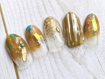 アミネイルズ(AmiNails)/フェザーミラー♪