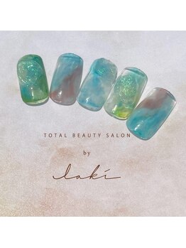 バイラキ(by laki)/8月キャンペーンネイル