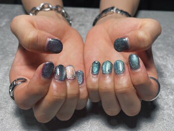 オムネイル 渋谷(HOMME NAIL)/マグネットネイル