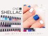 【巻き爪になりにくいShellac使用】フットネイルワンカラー 5,500円→5,000円
