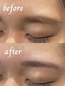 アイブロウドット 浜松駅前(i)/美眉スタイリング☆befor⇒after