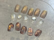 ラクネイル 浦和店(raku nail)/オーロラニュアンスネイル