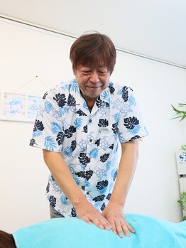 癒しの風/施術の様子