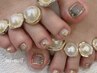 《foot》ニュアンスネイル