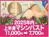 人数限定2025年内バストアップ機械美乳エッセンス導入×EMS上半身11000→7700