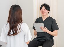 ナオル整体 仙台長町院(NAORU整体)/来店後の流れ 【ヒアリング】