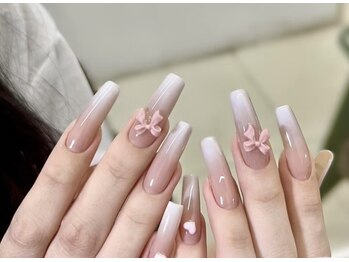 ユニコーンネイル 原宿表参道(unicorn nail)の写真/【明治神宮前駅徒歩1分】大人気★カラーフレンチ2色まで◎お仕事柄派手なデザインはできない方にも♪