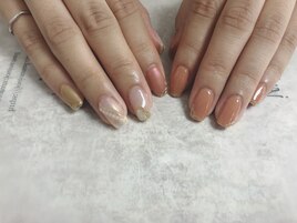うるうるニュアンスネイル