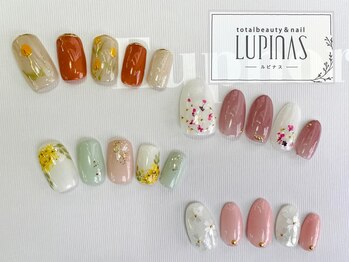 ルピナス(LUPINAS)/春限定お花ネイル！