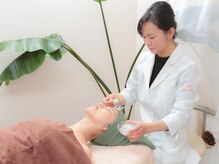 京都美顔の雰囲気（施術でたっぷりの潤いを与え、毎日のニキビケアもサポートします）