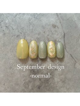 エトワールネイル 高崎筑縄町店(Etoile nail)/24年9月ノーマルハンド定額