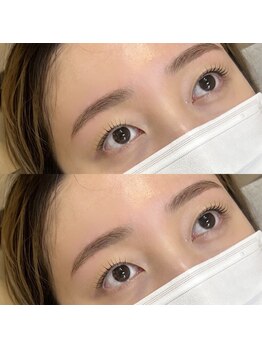 リル 表参道(LIL)/アイブロウWAX × まつ毛パーマ