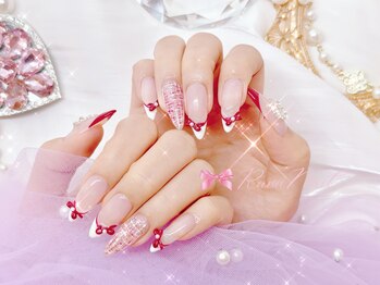 ワンホンネイル 新宿(Rumi Nail)/秋冬/聖夜の華やかコース/新宿