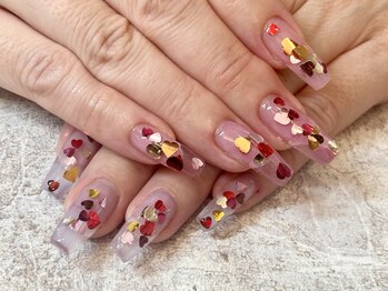 ガーデン ヘア&エステ&ネイル Garden/ハート ホログラム