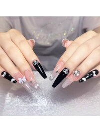 チップ長さだし10本デザイン