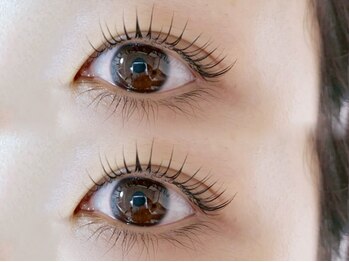 髪化粧アイラッシュ(髪化粧eyelash)の写真/くるんと美しい理想のカールで魅力溢れる目元美人へ★丁寧なカウンセリングと施術でキレイ長持ち◎