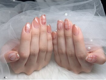ネイルモモ(Nail MM)の写真/イベントや気分に合わせた持ち込みの手描きアートOK★何度も見てしまうような指先に♪