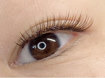 アン(AN)の写真/フラットラッシュのカラーエクステでいつもと違う雰囲気に♪くすみブラウン/トレンドカラー等豊富にご用意!