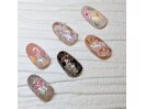 シンプルに1本アート¥500追加