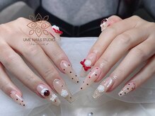 ウメネイルスタジオ(UME NAIL STUDIO)/長さだしやり放題×つけ放題