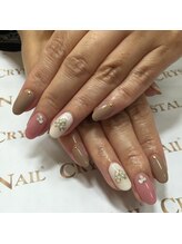 クリスタルネイル ゆめタウン博多店(CRYSTAL NAIL)/ストーンハートネイル