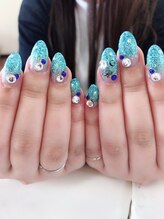 ネイルサロン ティプレシャス(T Precious)/爽やかグラデーションネイル