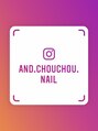 アンドシュシュネイル(&CHOU CHOU nail) Instagram毎日更新中♪アカウント→and.chouchou.nail