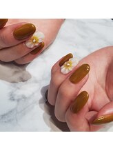 エムズネイル(M's nail)/ぷっくりフラワー