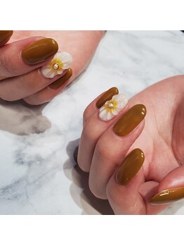 エムズネイル(M's nail)/ぷっくりフラワー