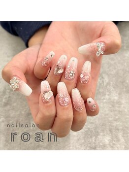 ロアンネイル(roan nail)/きらきら冬ネイル