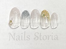 ネイルズ ストーリア(Nails Storia Salon&School)/シンプルデザイン