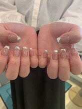 カノアネイルプレイス(KANOA nail place)/ガラスフレンチ