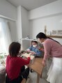 サロンエヌ(salon enu) 講師としても活動しています♪韓国から生徒さんが来てくれる事も