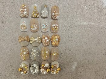 8(HACHI)/クリスマスデザインネイル★