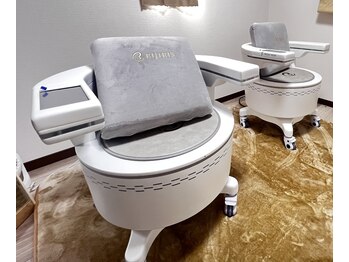 月香館/ビジリス　座るだけ筋トレマシン