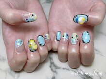 ネイル ファンシーファング(nail_fancy_fang)/3Dキャラクターネイル
