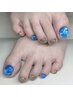 カラー800色から選べる☆【FOOT】定額デザインコース　￥8000円→¥7000