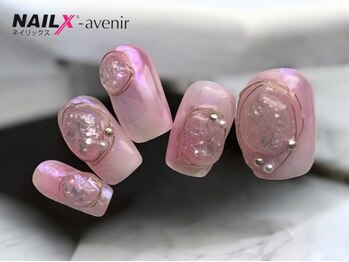 ネイリックス アヴェニール(NAILX avenir)の写真/夏のイベント前に、ネイルで可愛さUPしませんか？☆OLさんや主婦の方にも人気!丁寧なケアにもこだわり有♪
