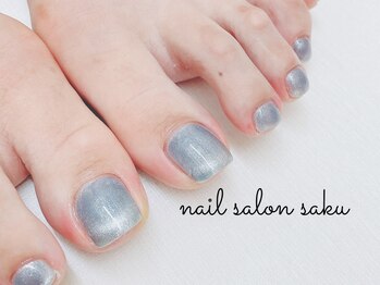 サク(saku)/涼しげ人気カラー/ブルー