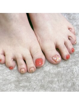 フットジェルアシメデザイン