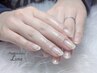 自爪が美しく輝くクリアネイル