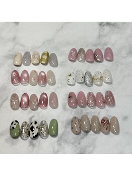 ネイルアンドアイラッシュ アール(ar)/季節のトレンドコース